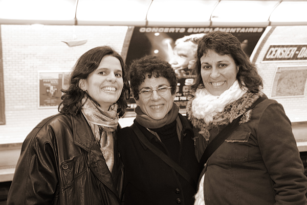 Glaucia, Lucia & Andréa - 2 fév. 2007