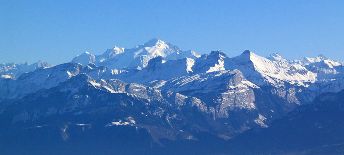 Le Mont-Blanc / janvier 2006