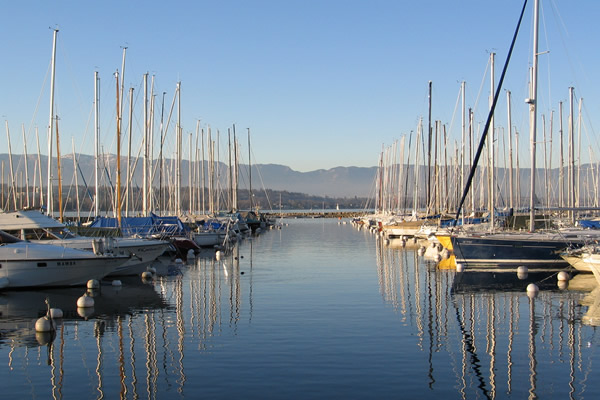 Le Port de la Nautique, Genève / 13 jan. 2007